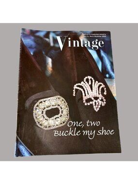 Vintage Fashion & Costume Jewelry Magazine Summer 2003 Vol. 13 No. 3 Shoe Buckle